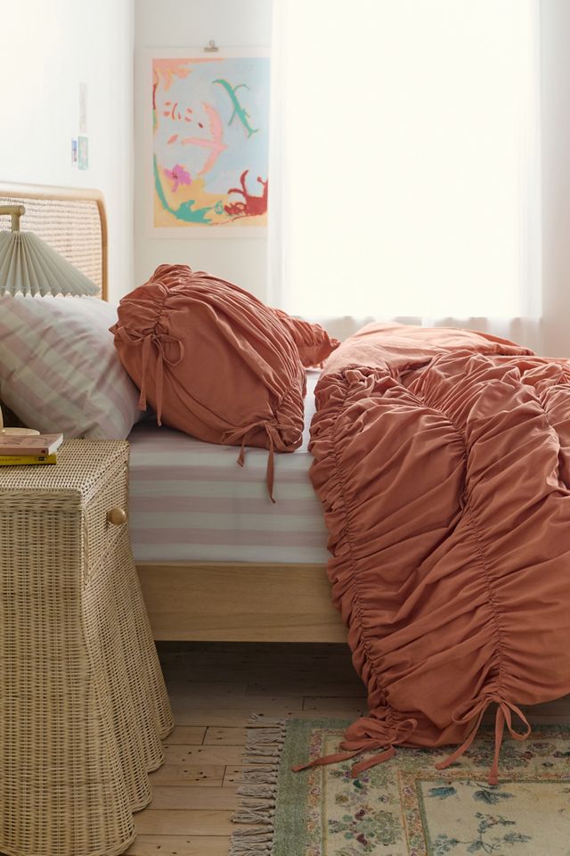 Melody Ruched Core Duvet Cover #1