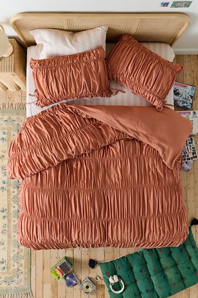 Melody Ruched Core Duvet Cover