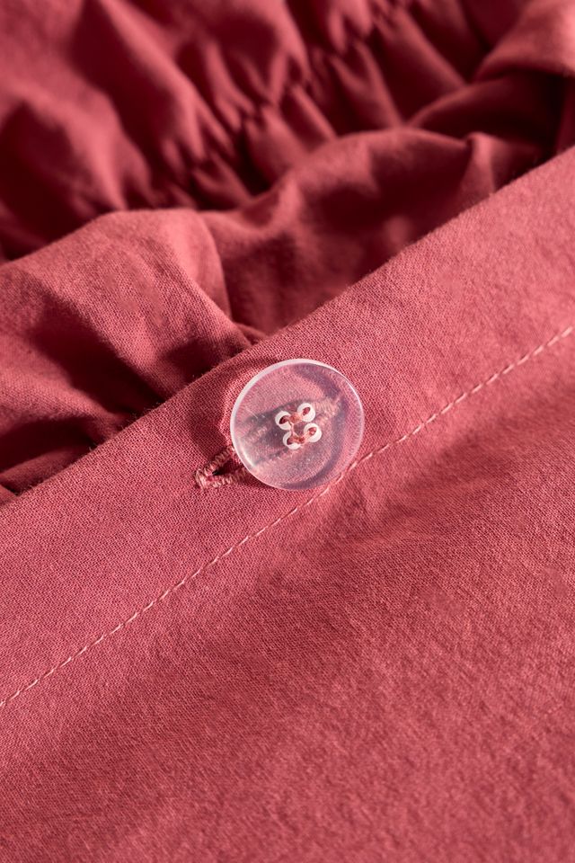 Melody Ruched Core Duvet Cover #4