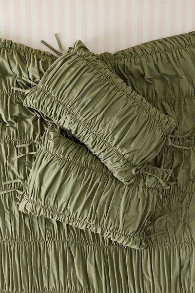 Melody Ruched Core Sham Set