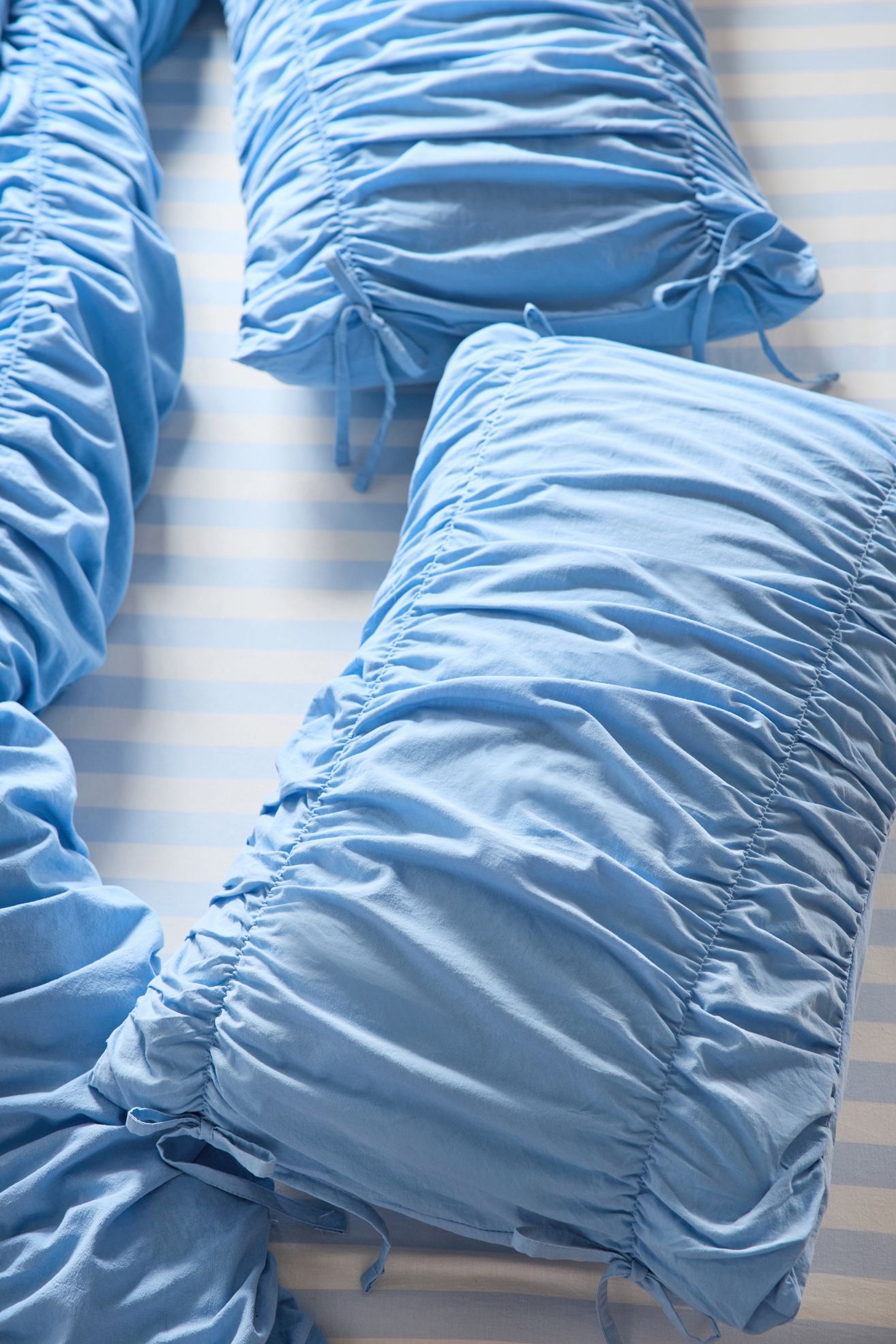 Melody Cinched Core Sham Set - Cornflower, KING