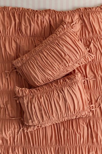 Melody Ruched Core Sham Set