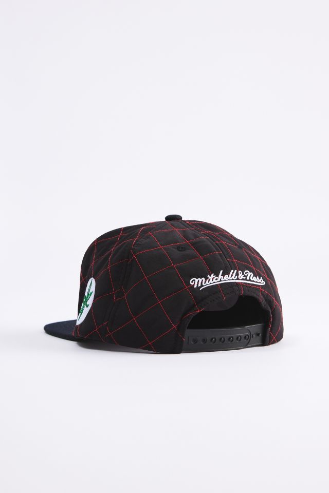 Mitchell & Ness Ohio State Quilted Taslan Snapback Hat #2