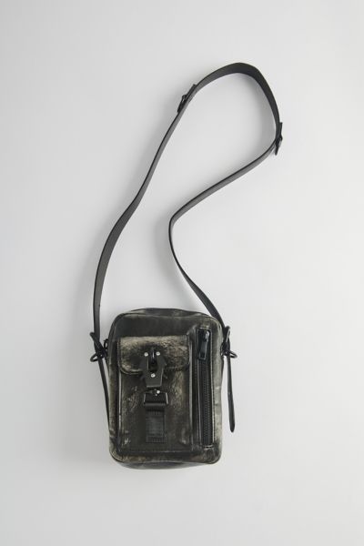 Washed Faux Leather Crossbody Bag Product Page