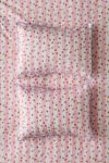Gingham Rose Striped Reversible Sham Set