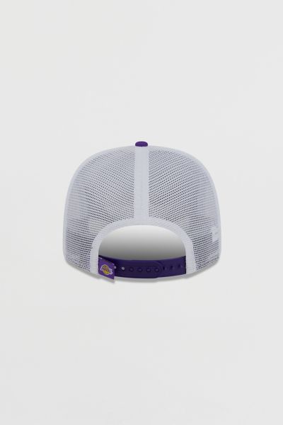 New Era Los Angeles Lakers 9FORTY Trucker Hat