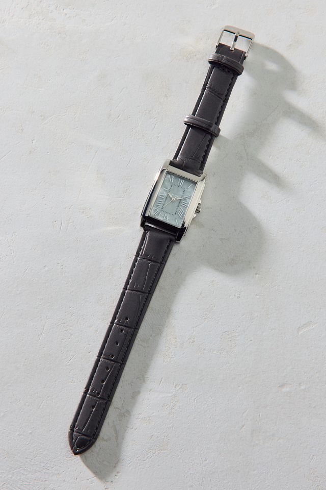 Otis Croc Texture Band Watch | Urban Outfitters