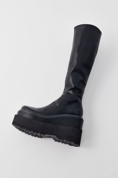 D'Amelio Footwear Chelsea Stretch Platform Boot