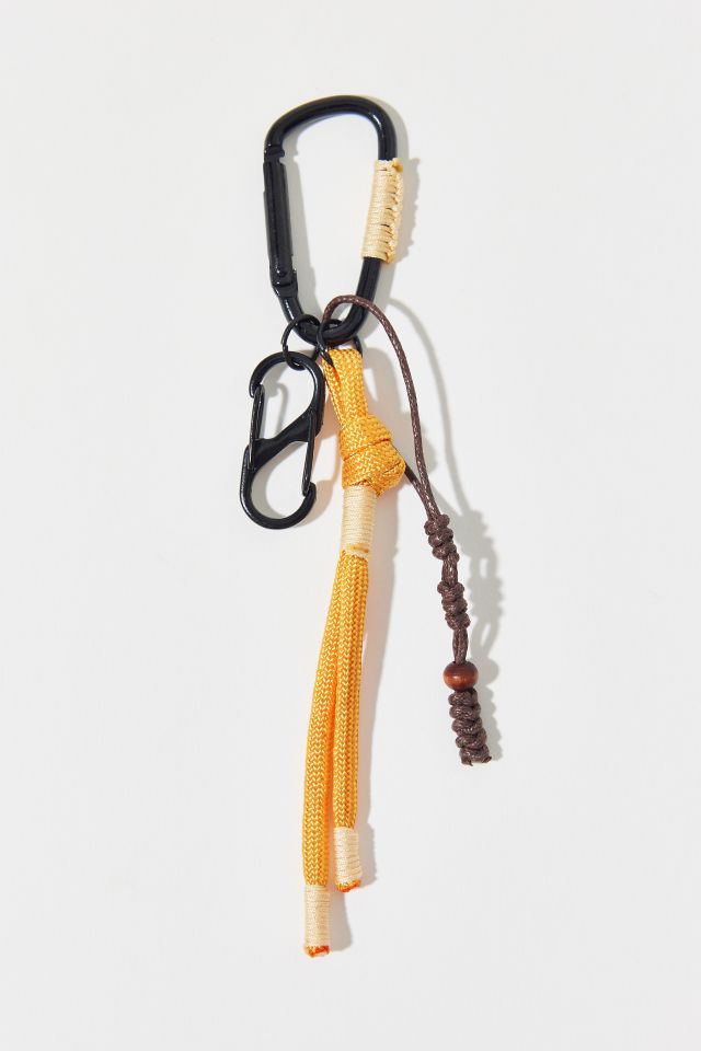 Knotted Rope Carabiner Keychain #1