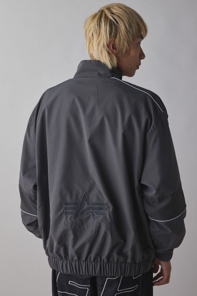 Alpha Industries Paneled Track Jacket #1