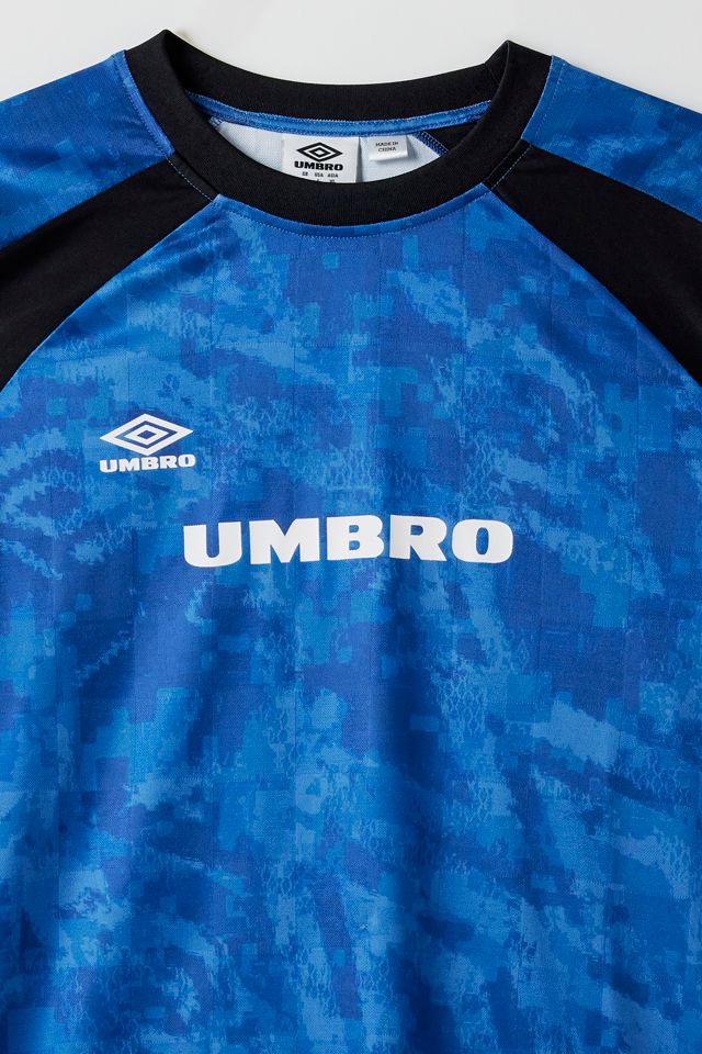 Umbro Printed Long Sleeve Jersey Tee #2