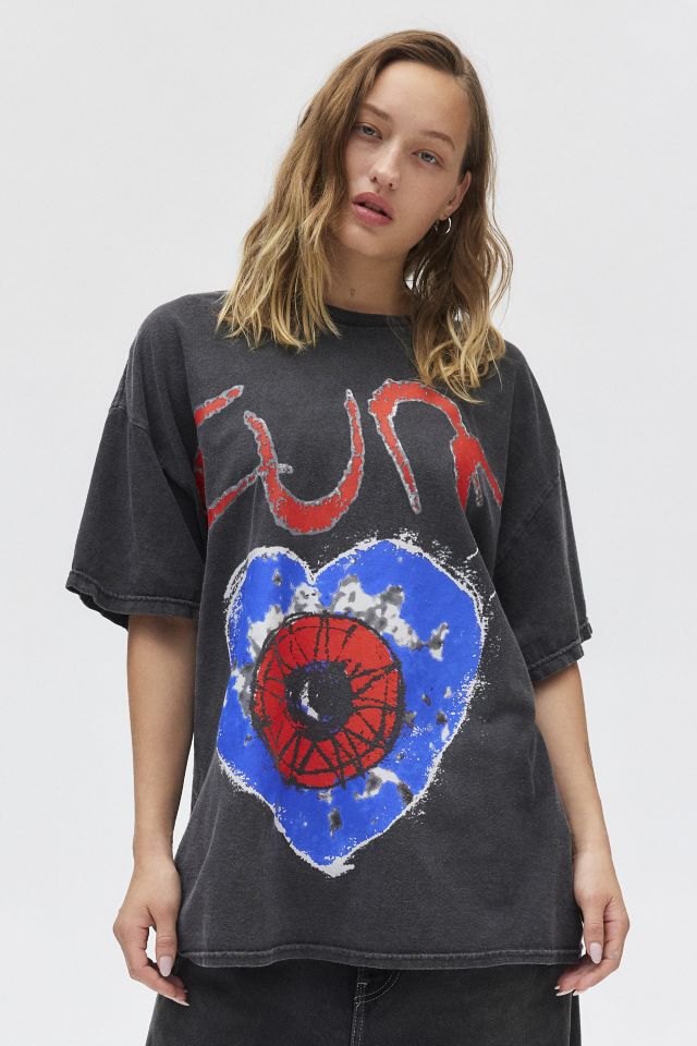 The Cure Wish Tour Graphic T Shirt Dress Urban Outfitters Canada