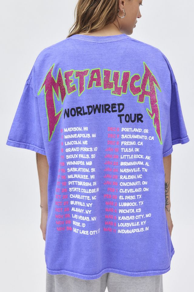 Robe T-Shirt Metallica avec Graphique Pailleté #3