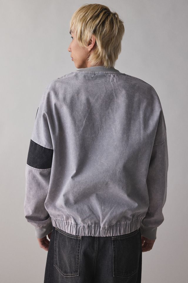 Umbro Washed Diamond Drill Crew Neck Sweatshirt | Urban