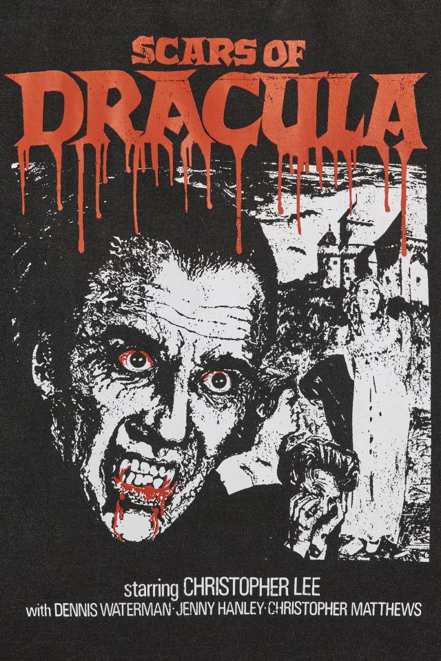 T-shirt graphique affiche Scars Of Dracula #1