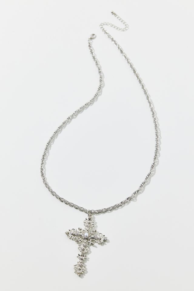 Collier Pendentif Long Cross #1