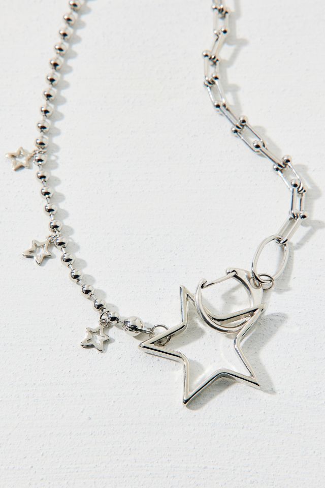 Urban outfitters star necklace top