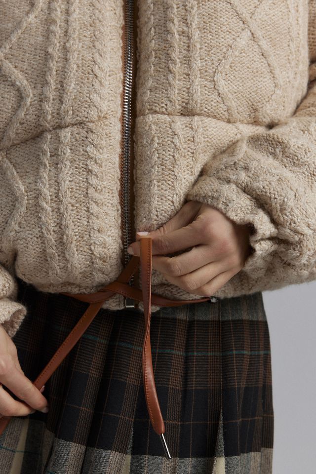 Veste en Tricot Câblé BLANKNYC Short List #1