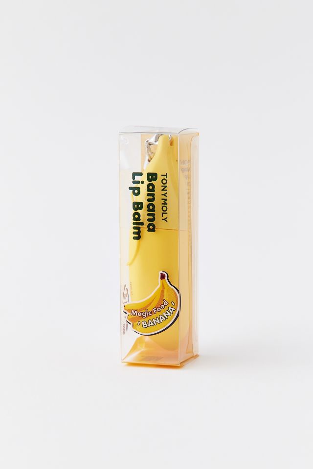 TONYMOLY Magic Food Dalcom Banana Keychain Lip Balm #1