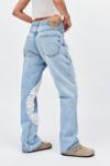 ReMADE By UO Lace Ruffle Applique Jean