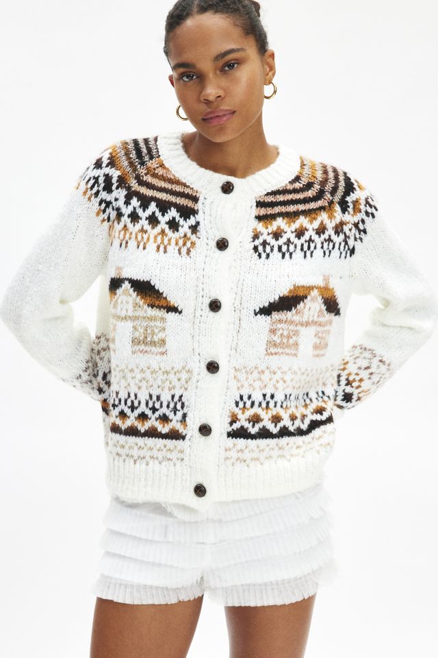 Cardigan en tricot BDG Cottage Fairisle #1