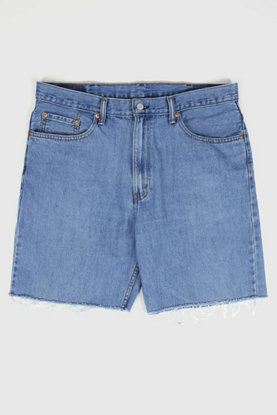 00'S Levi's 550 Relaxed Fit Denim Shorts, Made in USA, Men's, W37 / eaa382304