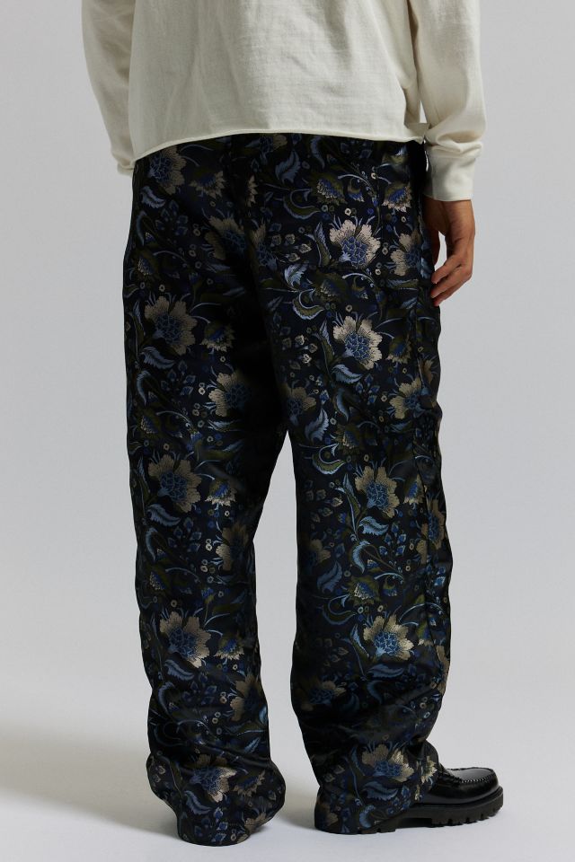 UO Shiny Jacquard Beach Pant #3