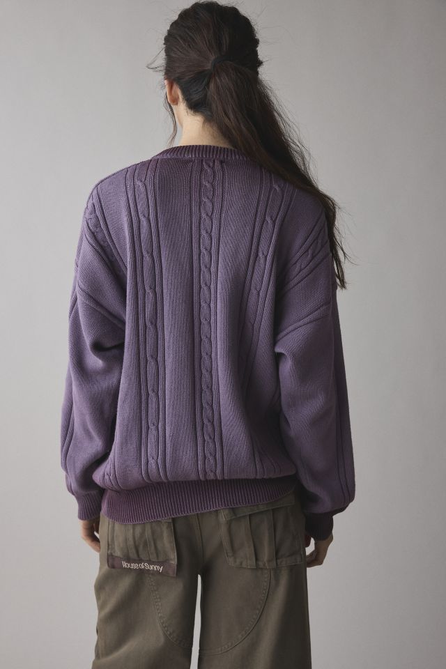 ReMADE By UO Tan & Brown Dye Sweater #2