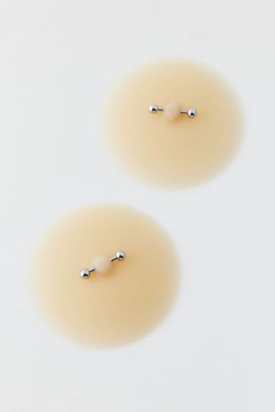 Perkies Pierced Nips Nipple Cover Set In Tan, Women's At Urban Outfitters In Tan