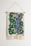 Living Floral Yarn Wall Hanging