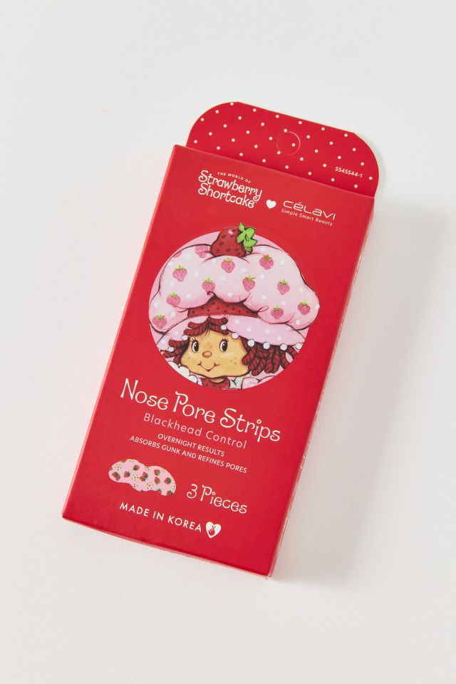Célavi X Strawberry Shortcake Nose Pore Strip Set #2