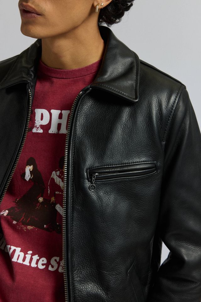 Schott NYC Natural Leather Jacket #3