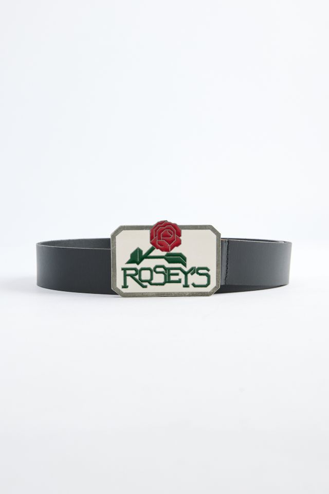 Ceinture en cuir à boucle de Rosey #1