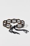 Leather Circle Rope Belt