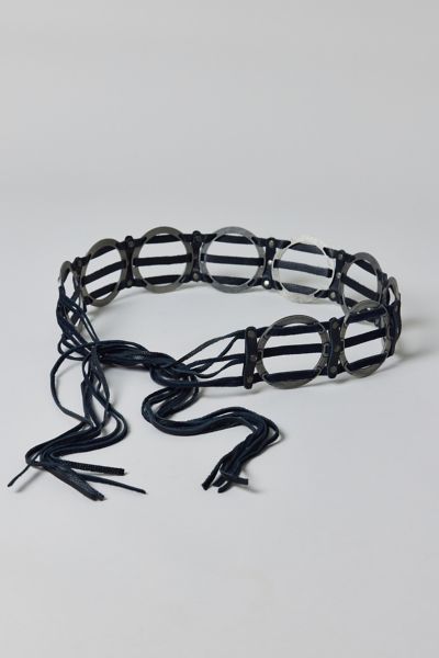 Leather Circle Rope Belt