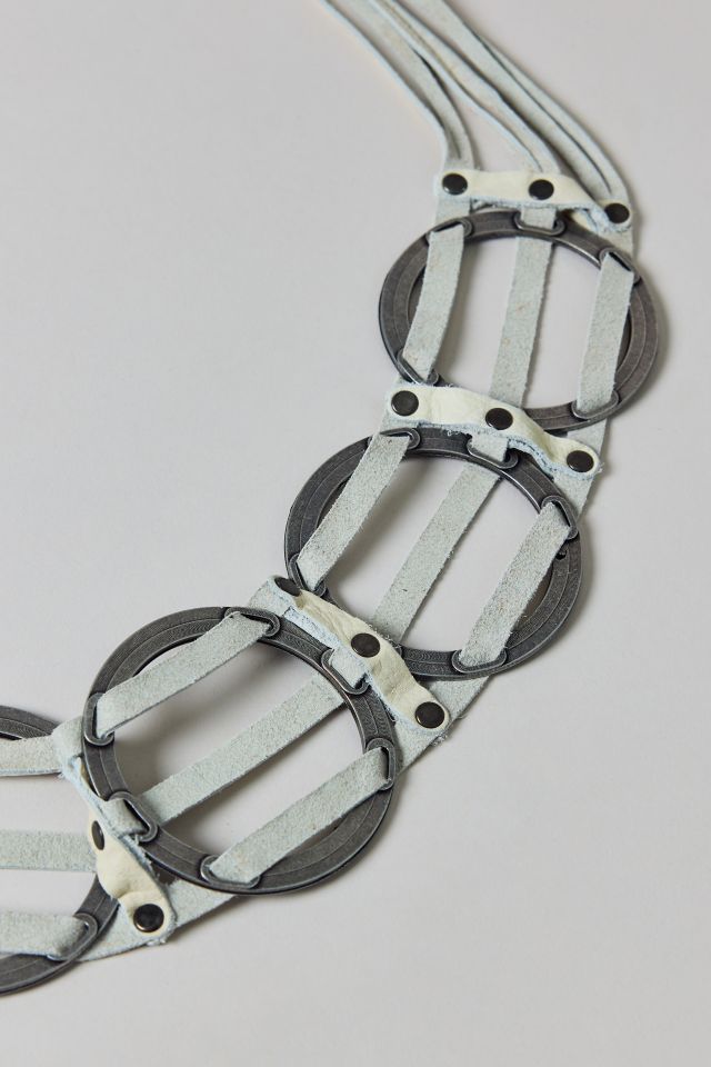 Leather Circle Rope Belt #1