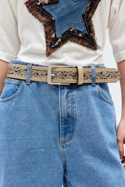 Ophelia Medallion Beaded Belt | Urban Outfitters