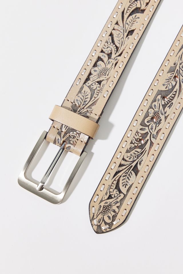 Glitter Tooled Belt #1