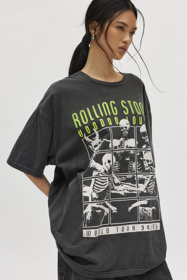 Rolling Stones Skeleton Graphic T-Shirt Dress | Urban