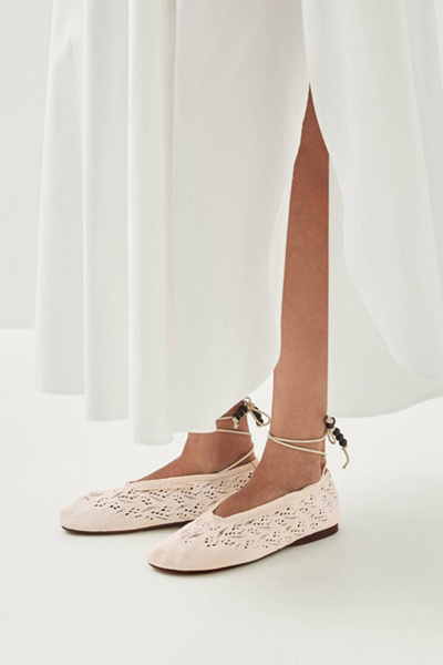 ALOHAS Rosemary Crochet Ballet Flat | Urban Outfitters
