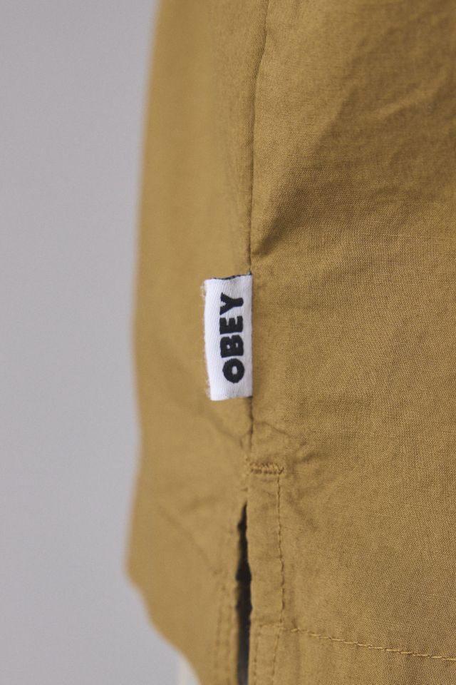 OBEY Beau Woven Short Sleeve Shirt #3