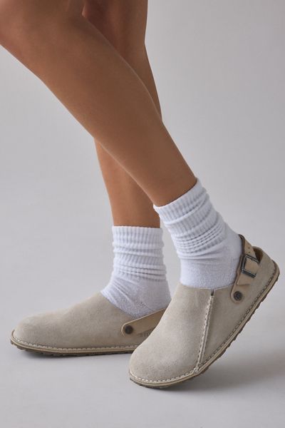 Birkenstock Women's Lutry Premium Suede Clogs