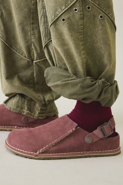 Birkenstock Women's Lutry Premium Suede Clogs