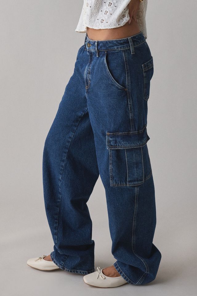 GUESS JEANS G10 Cargo Mid-Rise Straight Jean #1