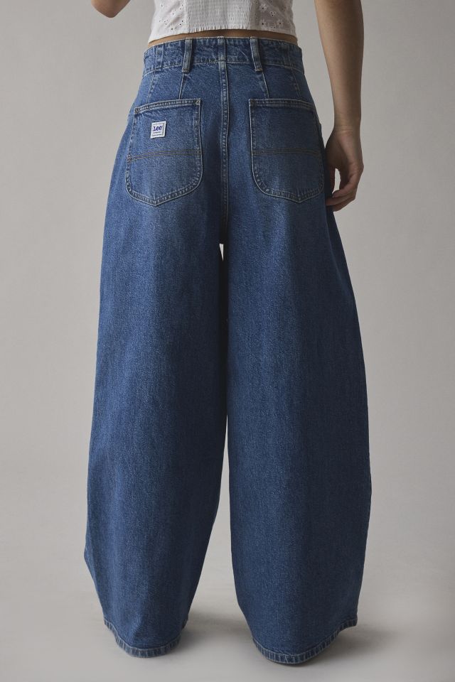 Lee Pleated Wide Leg Jean #4