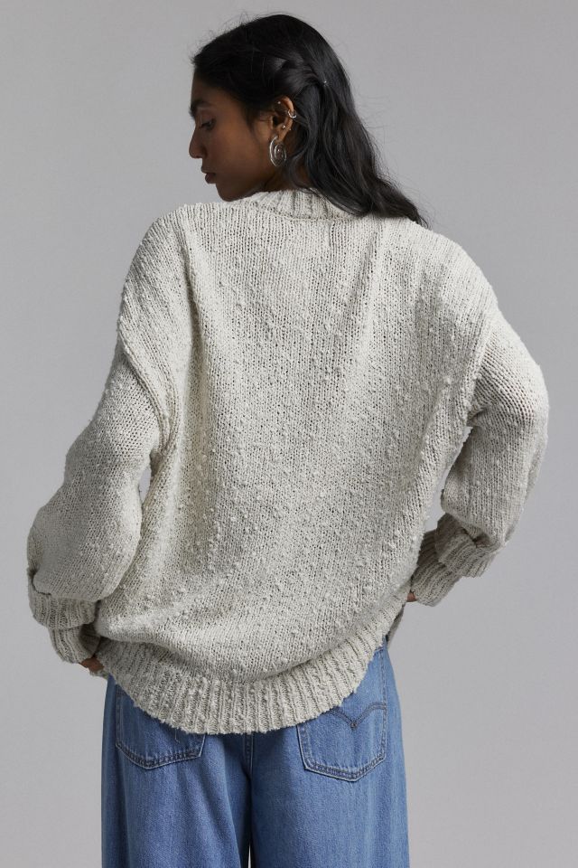 BDG Van Oversized V-Neck Dad Sweater #2