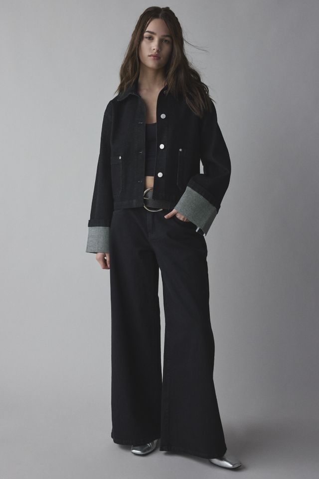BDG Shelly Boxy Denim Chore Jacket #1