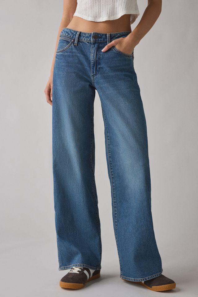 Wrangler Mid-Rise Wide Leg Jean #1