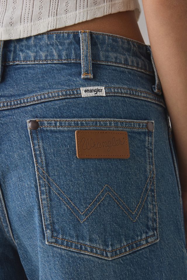 Wrangler Mid-Rise Wide Leg Jean #3