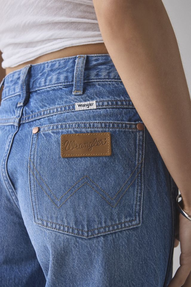 Wrangler Mid-Rise Wide Leg Jean #4